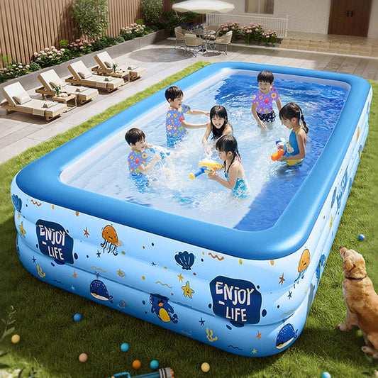 Large Family Inflatable Swimming Pool