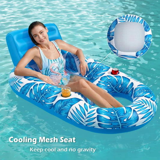 Adult Inflatable Pool Lounger Float